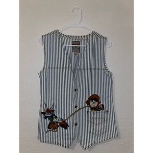 Looney Toons Bug Bunny & Tasmanian  Western Vest